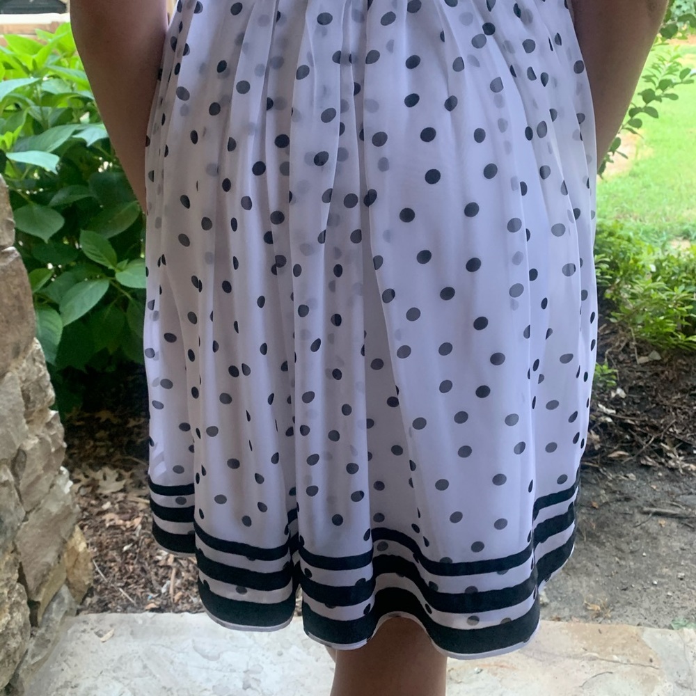 Whbm Polka Dot Skirt View 6